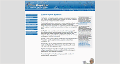 Desktop Screenshot of canpeptide.com